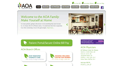 Desktop Screenshot of aoafamily.com